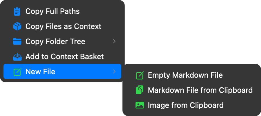 The extension comes from the code in the file, not from what you remembered to type.